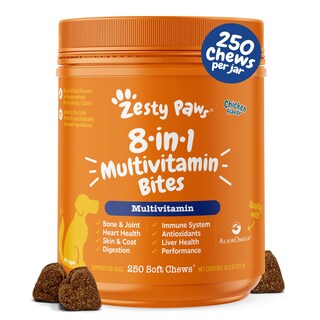 Foto 1 | Foto 1 | Multivitamínico Treats Zesty Paws Para Perros, Soporte Articular, 250 G - Venta Internacional.