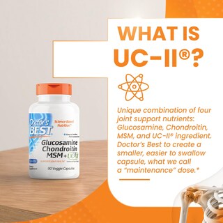 Foto 5 | Foto 5 | Suplemento Doctor's Best Con Glucosamina, Condroitina, Msm, Ucii - Venta Internacional.