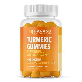 Foto 1 | Foto 1 | Suplemento De Gomitas De Cúrcuma Con Jengibre De Havasu Nutrition, 60 Unidades - Venta Internacional.