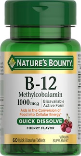 Foto 1 | Foto 1 | Suplemento De Vitamina B-12 De Nature's Bounty, 1000 Mcg, 60 Tabletas - Venta Internacional.