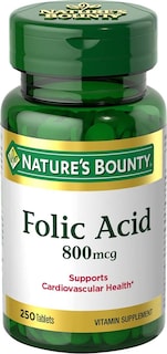 Foto 1 | Foto 1 | Suplemento Vitamínico Nature's Bounty Ácido Fólico 800 Mcg X250 - Venta Internacional.