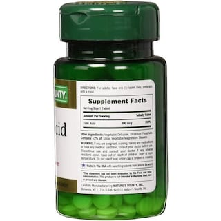 Foto 3 | Foto 3 | Suplemento Vitamínico Nature's Bounty Ácido Fólico 800 Mcg X250 - Venta Internacional.