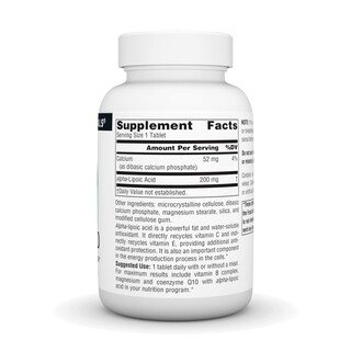 Foto 2 | Foto 2 | Supplement Source Naturals Ácido Alfa Lipoico 200 Mg 120 Comprimidos - Venta Internacional.