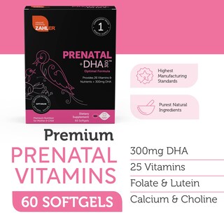 Foto 2 | Foto 2 | Vitamina Zahler Prenatal con DHA y Folato 60 Cápsulas Blandas - Venta Internacional