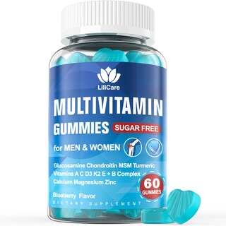 Foto 1 | Foto 1 | Gomitas Multivitamínicas Lilicare sin Azúcar para Hombres y Mujeres Mayores de 50 Años - Venta Internacional