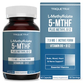 Foto 1 | Foto 1 | Suplemento Triquetra Health L Metilfolato 7,5 mg + Metil B12 - Venta Internacional