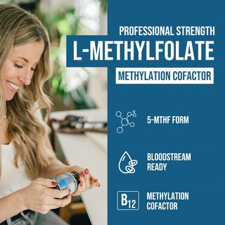 Foto 2 | Foto 2 | Suplemento Triquetra Health L Metilfolato 7,5 mg + Metil B12 - Venta Internacional
