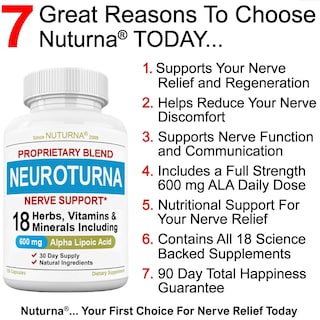 Foto 2 | Foto 2 | Suplemento Nuturna Neuropathy Support Nerve 120 Cápsulas - Venta Internacional