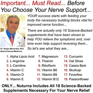 Foto 3 | Foto 3 | Suplemento Neuropathy Support Nerve 180 Cápsulas Nuturna - Venta Internacional