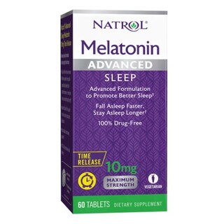 Foto 1 | Foto 1 | Suplemento Natrol Advanced Sleep Melatonin 60 Comprimidos  - Venta Internacional
