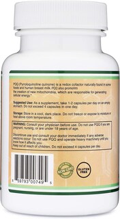 Foto 3 | Foto 3 | Suplemento Double Wood Pqq 20 Mg 60 Cápsulas - Venta Internacional