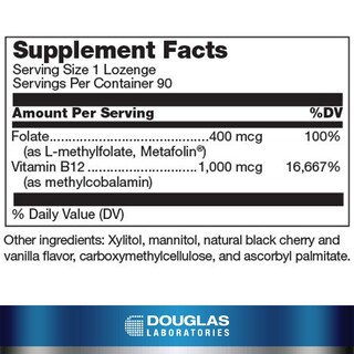 Foto 2 | Foto 2 | Suplemento De Metil B12 Plus De Douglas Laboratories 90 Pastillas - Venta Internacional