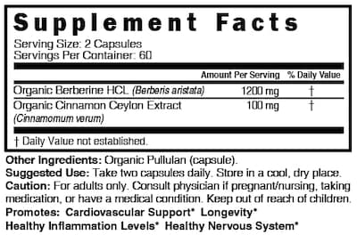 Foto 5 | Foto 5 | Suplemento de Berberina Orgánica Nature's Fusions 1300 mg - Venta Internacional