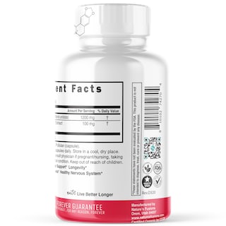 Foto 6 | Foto 6 | Suplemento de Berberina Orgánica Nature's Fusions 1300 mg - Venta Internacional