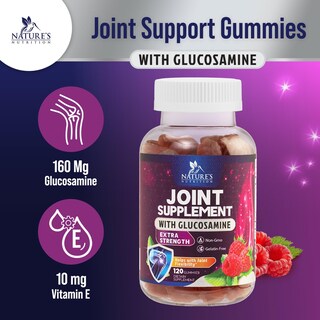 Foto 3 | Foto 3 | Suplemento Nature's Nutrition With Glucosamine de 20 Gomitas-Venta Internacional
