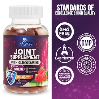 Foto 4 | Foto 4 | Suplemento Nature's Nutrition With Glucosamine de 20 Gomitas-Venta Internacional