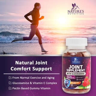 Foto 5 | Foto 5 | Suplemento Nature's Nutrition With Glucosamine de 20 Gomitas-Venta Internacional