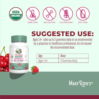 Foto 6 | Foto 6 | Gomitas Multivitamínicas MaryRuth's para Mujeres 60 Gomitas - Venta Internacional