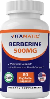 Foto 1 | Foto 1 | Suplemento Vitamático De Berberina 500 Mg de 60 Cápsulas-Venta Internacional