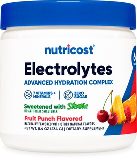 Foto 1 | Foto 1 | Ponche De Frutas Nutricost En Polvo Con Complejo Electrolítico, 60 Porciones - Venta Internacional.