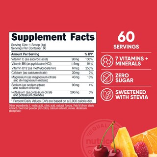 Foto 2 | Foto 2 | Ponche De Frutas Nutricost En Polvo Con Complejo Electrolítico, 60 Porciones - Venta Internacional.