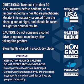 Foto 7 | Foto 7 | Suplemento Life Extension De Melatonina, 6 Mg, Liberación Prolongada, 60 Tabletas - Venta Internacional.