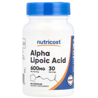 Foto 1 | Foto 1 | Nutricost Alpha Lipoic Acid 600 Mg 30 Servings 60 Cápsulas