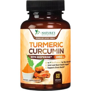 Foto 1 | Foto 1 | Nature's Nutrition Turmeric Curcumin 1950 Mg 60 Cápsulas