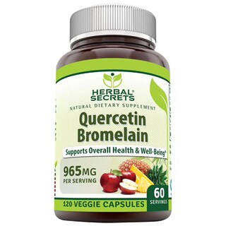 Foto 1 | Foto 1 | Herbal Secrets Quercetin With Bromelain 120 Cápsulas