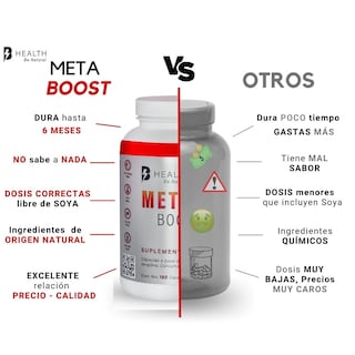 Foto 3 | Foto 3 | Suplemento Alimenticio Meta Boost Health B Natural Vinagre de Manzana Canela sin Azúcar 180 Cápsulas