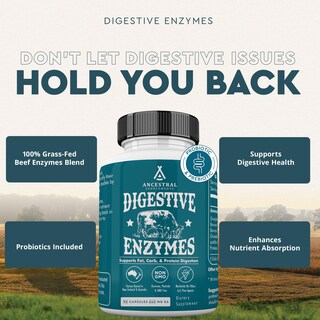 Foto 2 | Foto 2 | Suplementos Ancestral Digestive Enzymes 90 Cápsulas + Probióticos - Venta Internacional.