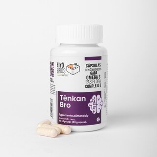 Foto 2 | Foto 2 | Tenkan Bro Neurobienestar Con Gaba, Omega 3, Complejo B, 3 Tipos De Magnesio Y Pasiflora