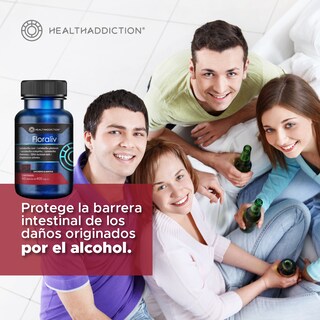 Foto 5 | Foto 5 | Probióticos Healthaddiction Floraliv para Hígado y Salud Intestinal 60 Cápsulas