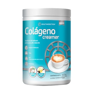 Foto 1 | Foto 1 | Colágeno Hidrolizado Creamer Healthaddiction Sin Lactosa Vainilla Cremosa con Leche de Coco 300 G