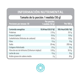 Foto 3 | Foto 3 | Colágeno Hidrolizado Creamer Healthaddiction Sin Lactosa Vainilla Cremosa con Leche de Coco 300 G