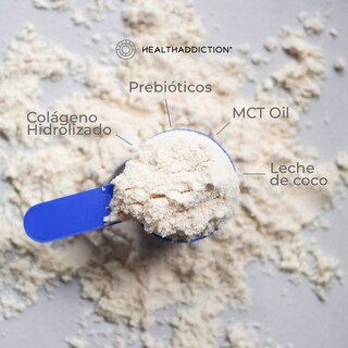 Foto 6 | Foto 6 | Colágeno Hidrolizado Creamer Healthaddiction Sin Lactosa Vainilla Cremosa con Leche de Coco 300 G