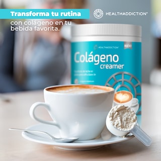 Foto 7 | Foto 7 | Colágeno Hidrolizado Creamer Healthaddiction Sin Lactosa Vainilla Cremosa con Leche de Coco 300 G