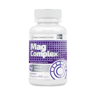 Foto 1 | Foto 1 | Citrato de Magnesio Mag Complex Healthaddiction 60 Cápsulas