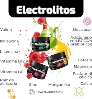 Foto 3 | Foto 3 | Electrolitos Healthaddiction Sin Azúcar Naranja 0 Carbs 120g