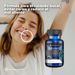 Foto 4 | Foto 4 | Probióticos Healthaddiction Floradent para Salud Bucal y Digestiva 60 Cápsulas