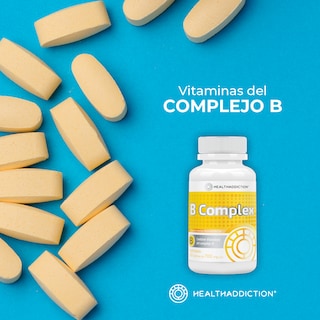 Foto 6 | Foto 6 | Complejo B Healthaddiction 60 Cápsulas