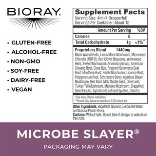 Foto 2 | Foto 2 | El Suplemento Bioray Daily Microbe Slayer 60 Ml Promueve El Equilibrio - Venta Internacional.