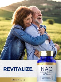 Foto 7 | Foto 7 | Suplemento Carlyle Nac N-acetil Cisteína 1000 Mg 80 Cápsulas - Venta Internacional.