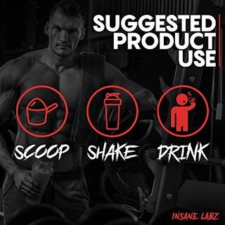 Foto 7 | Foto 7 | Polvo Para Antes Del Entrenamiento Insane Labz Psychotic 60 Porciones - Venta Internacional.