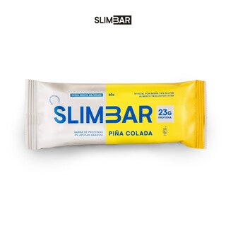 Foto 2 | Foto 2 | Barritas Proteicas Slimba Platano Manjar Flavor 23,5 G De Proteína X12 - Venta Internacional.