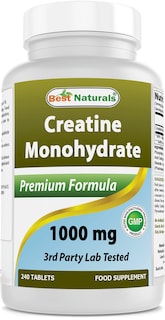 Foto 1 | Foto 1 | Suplemento Best Naturals de Monohidrato de Creatina 1000 mg 240 Comprimidos - Venta Internacional