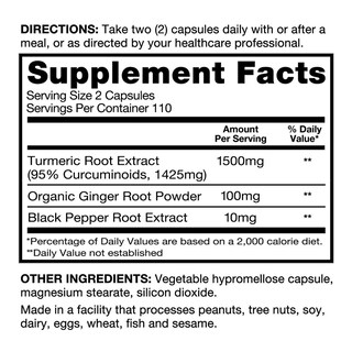 Foto 4 | Foto 4 | Suplemento De Cúrcuma Qunol 1500 Mg 220 Cápsulas - Venta Internacional.