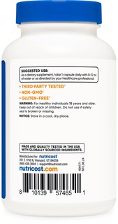 Foto 4 | Foto 4 | Suplemento Nutricost Egg Shell Membrane 500 Mg 120 Cápsulas - Venta Internacional.