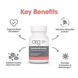 Foto 4 | Foto 4 | Suplemento De Lumbroquinasa Del Allergy Research Group, 30 Cápsulas - Venta Internacional.