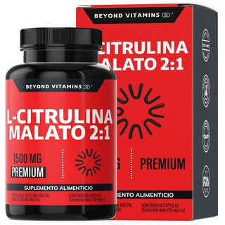 Foto 1 | Foto 1 | Suplemento Alimenticio Beyond Vitamins L-citrulina Malato 1500mg 60 Cápsulas